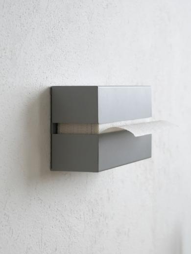 ペーパータオルホルダー グレー