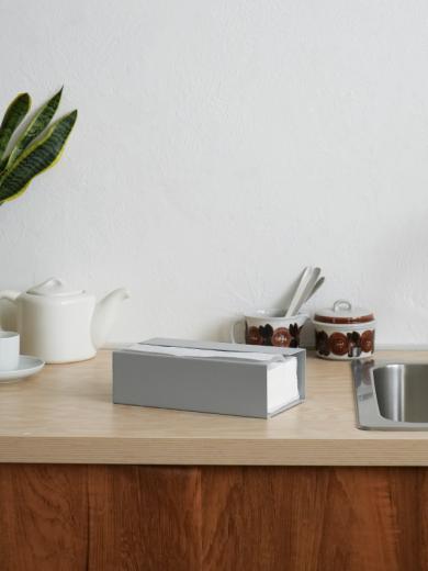 ペーパータオルホルダー グレー