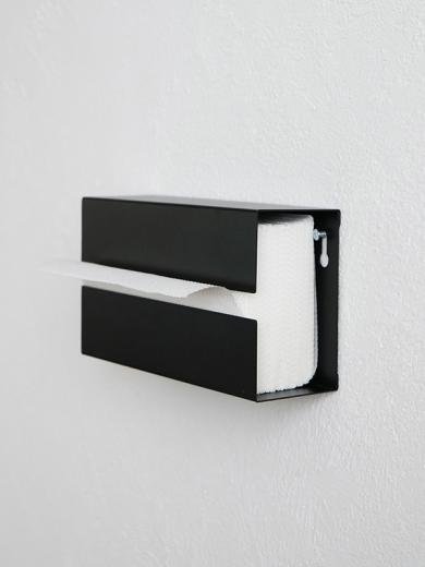 ペーパータオルホルダー ブラック